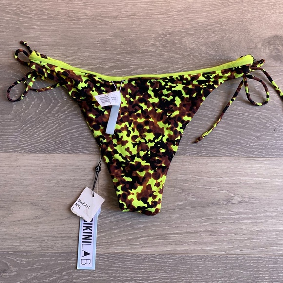 The Bikini Lab Animal print bikini bottoms L NWT - Picture 5 of 7